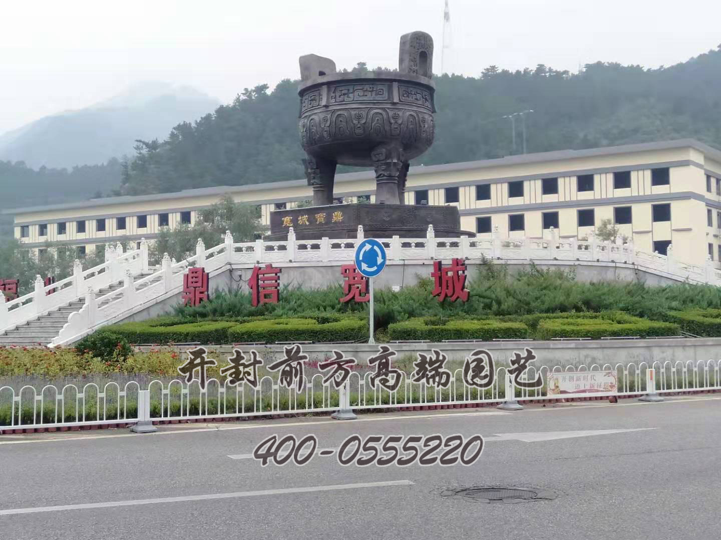 河北寬城五色草造型