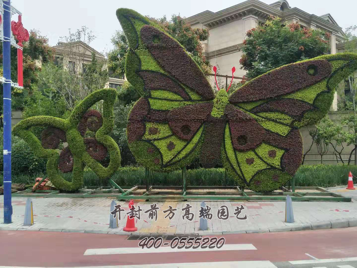 北京大興區立體花壇造型